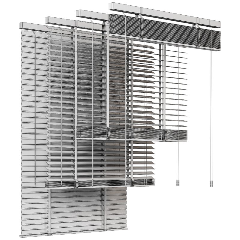 Wooden blinds curtains - Image 7