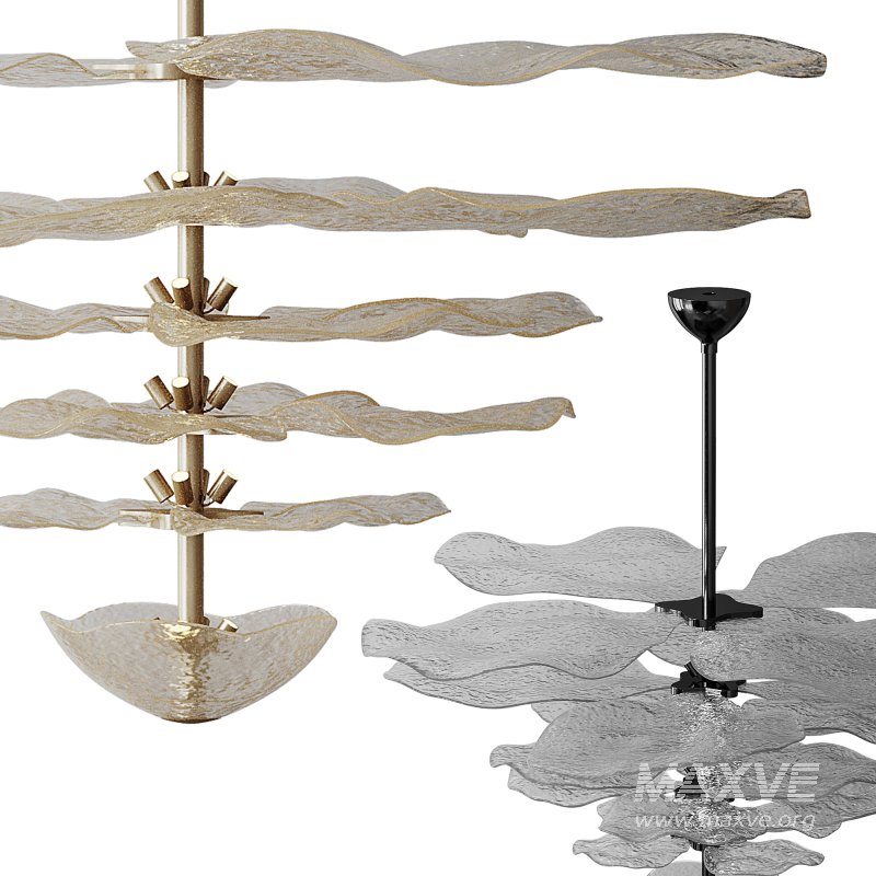 Lustre Lilypad Ambre light - Image 8