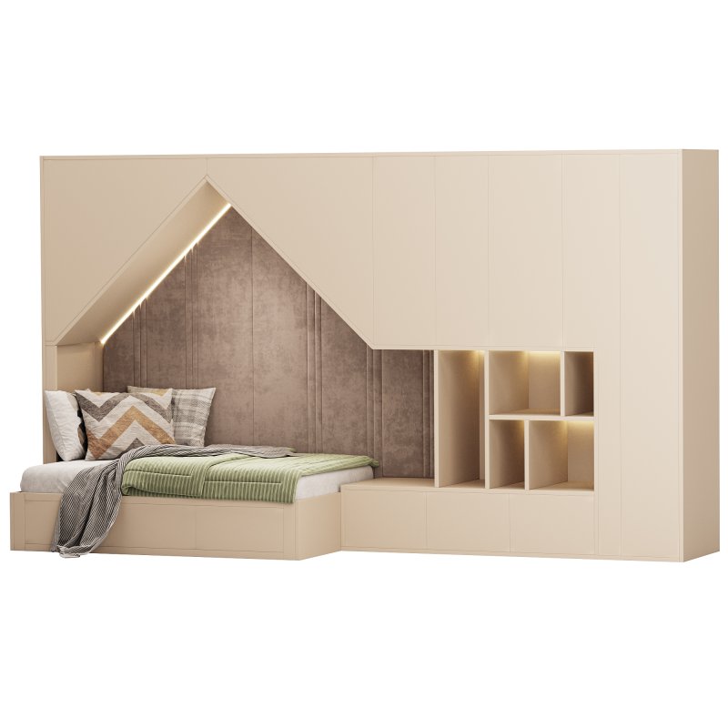 Childrens bunk bed 26 - Image 3