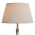 Viator Wrapped White Leather Table Lamp - Thumbnail 5