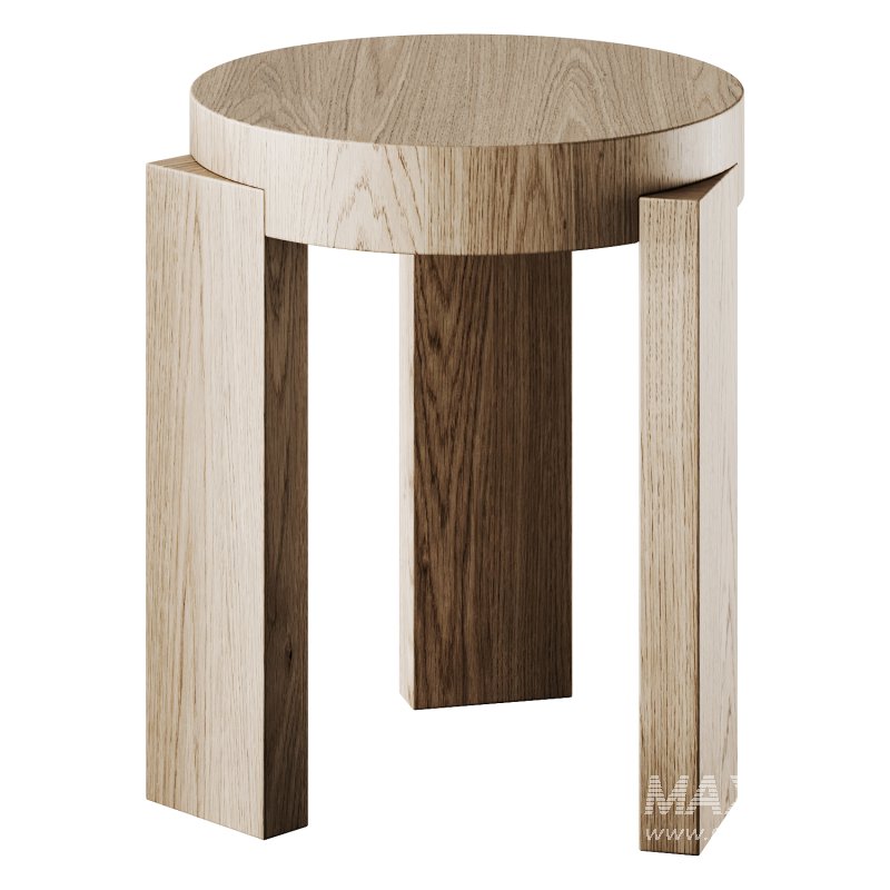 Ora Stool and Side Table by Christophe de Sousa & Studio Sa.schi - Image 5