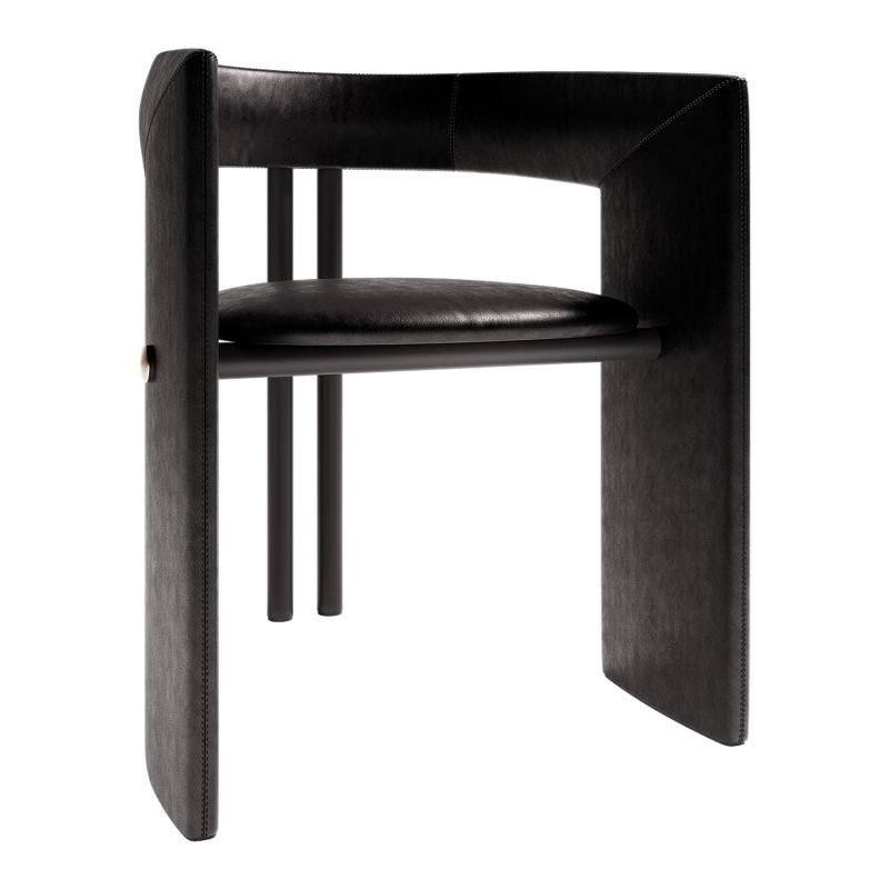 Luca Stefano leather chair - Image 3