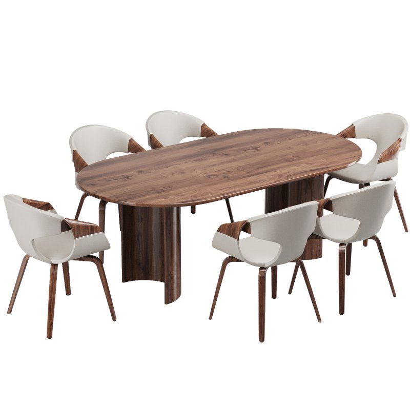 Dinning chair and table293 - Image 4