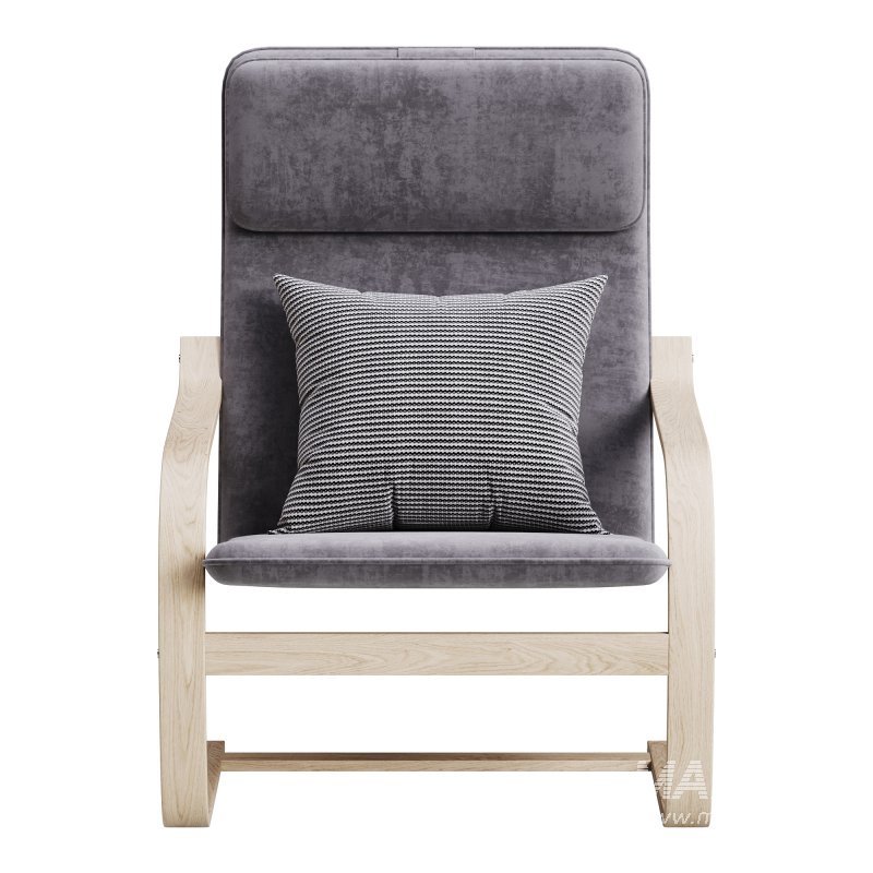 Armchair Mius Fabric Velutto 06 - Image 8