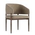 EVA FABRIC DINING ARMCHAIR - Thumbnail 4