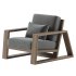 Canyon Outdoor Teak Lounge Chair - Thumbnail 2
