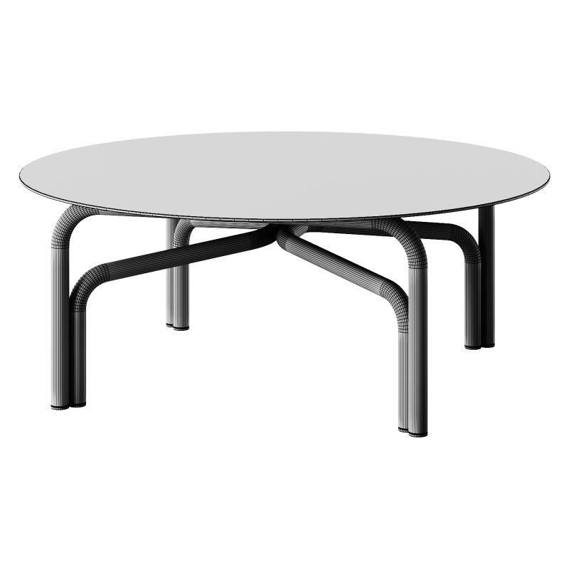 Salo Round Shaped Garden Table by Unopiu - Image 7