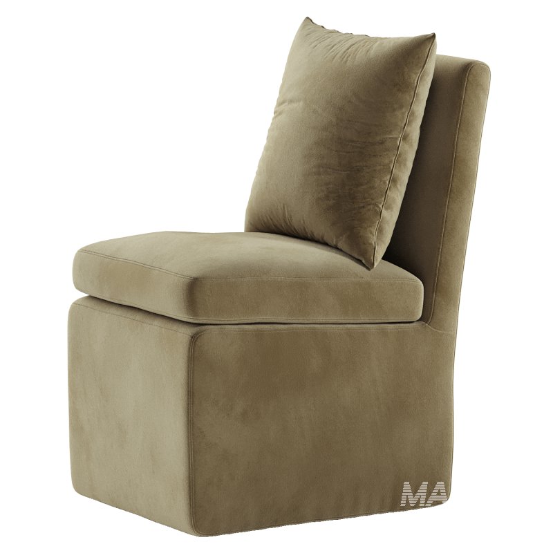 Glenrose Wheeled Dining Chair - Image 5