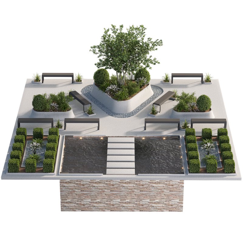 Outdoor Plants – 2 town Square - Image 16