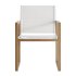 Hayman Teak & Aluminum Dining Chair-harbour - Thumbnail 4