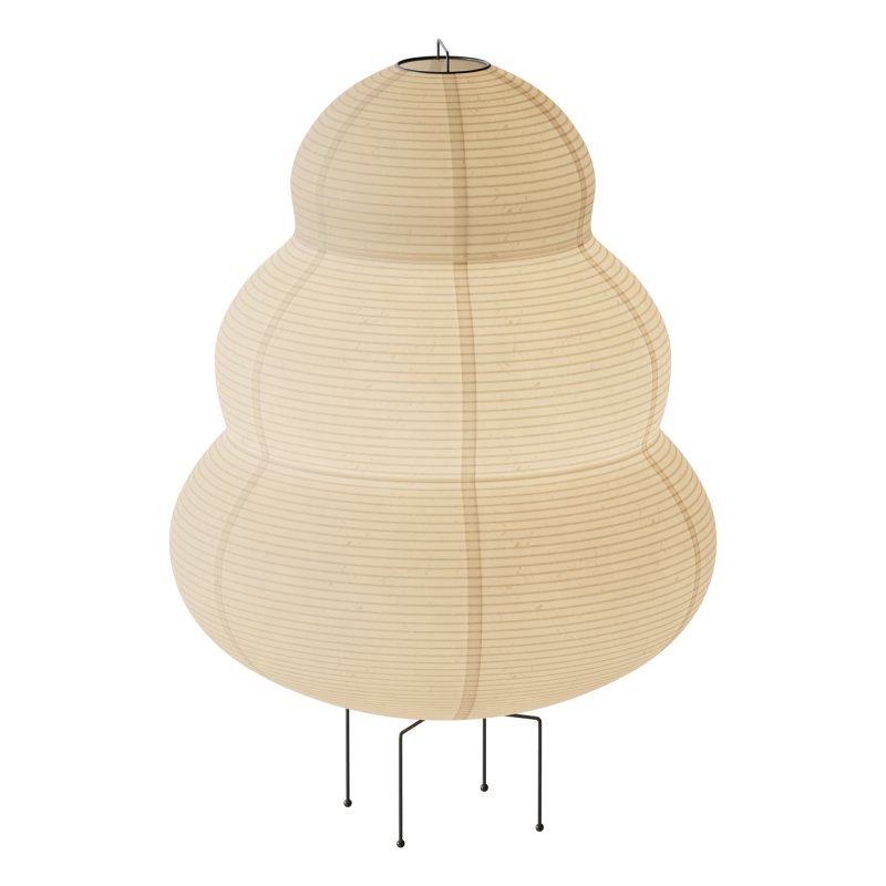 Japanese Paper Floor Lamp - Image 2