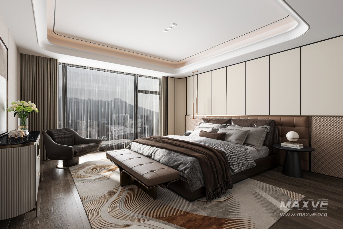 Modern bedroom - Image 1