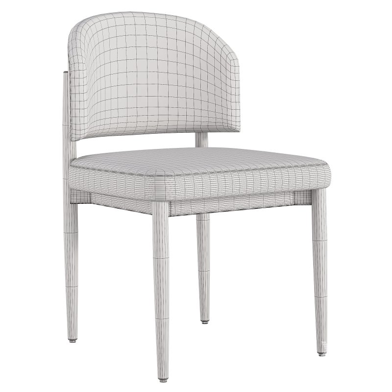 Eva Fabric Dining Side Chair-RH PRO Roy - Image 7