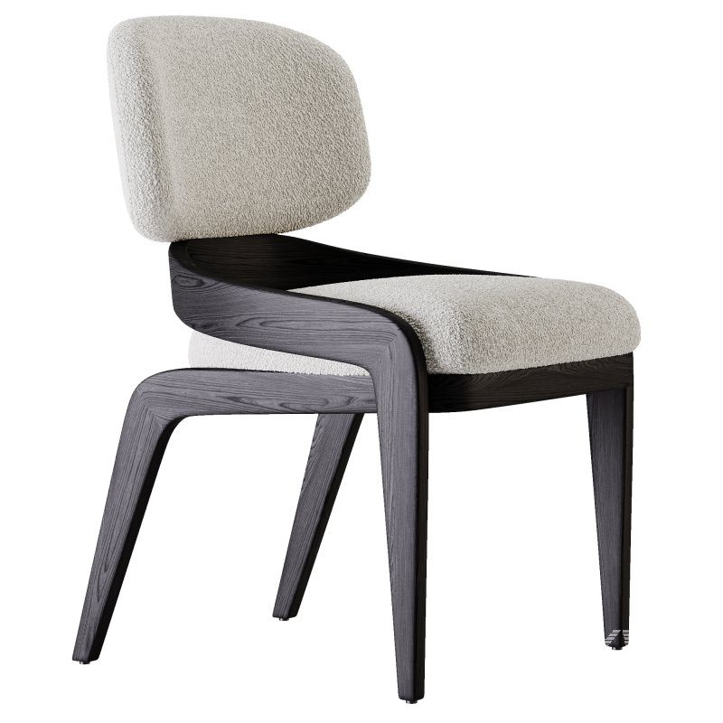 Scandinavian dining chair - Image 3