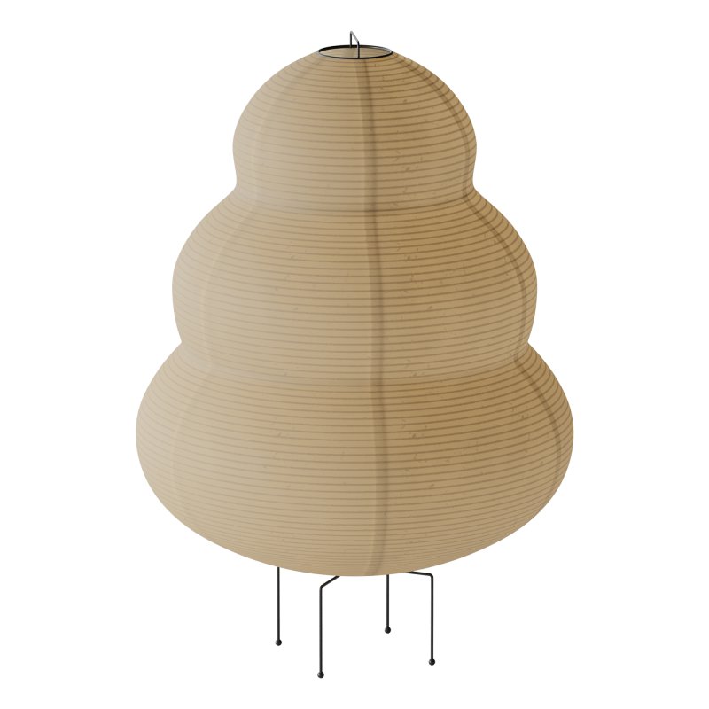 Japanese Paper Floor Lamp - Image 3