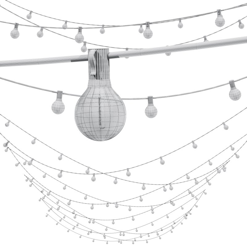 Editable Garland Retro 01 - Image 1