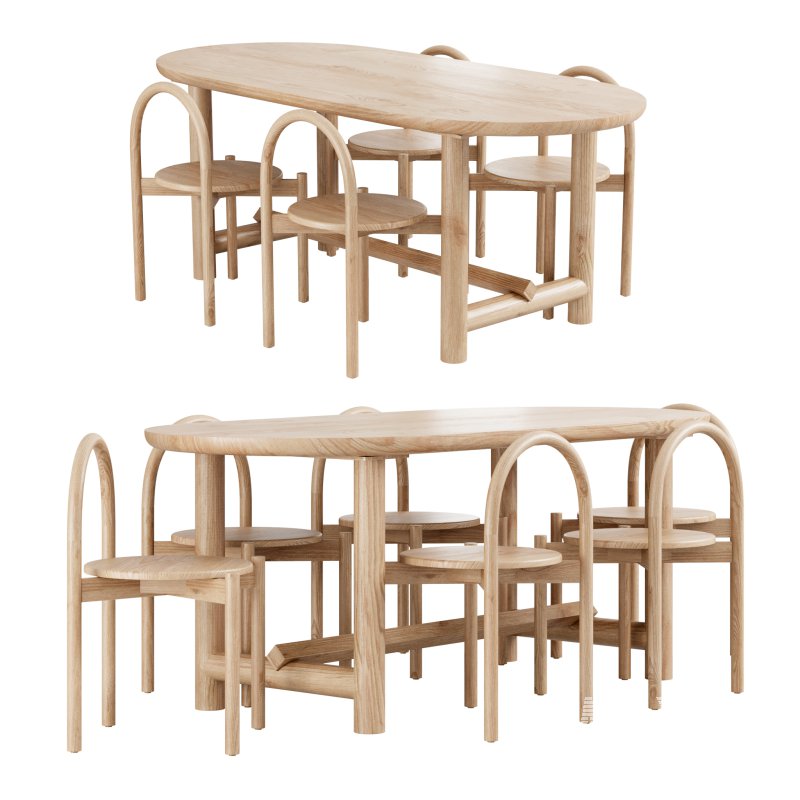 halo chair buzzi table - Image 1