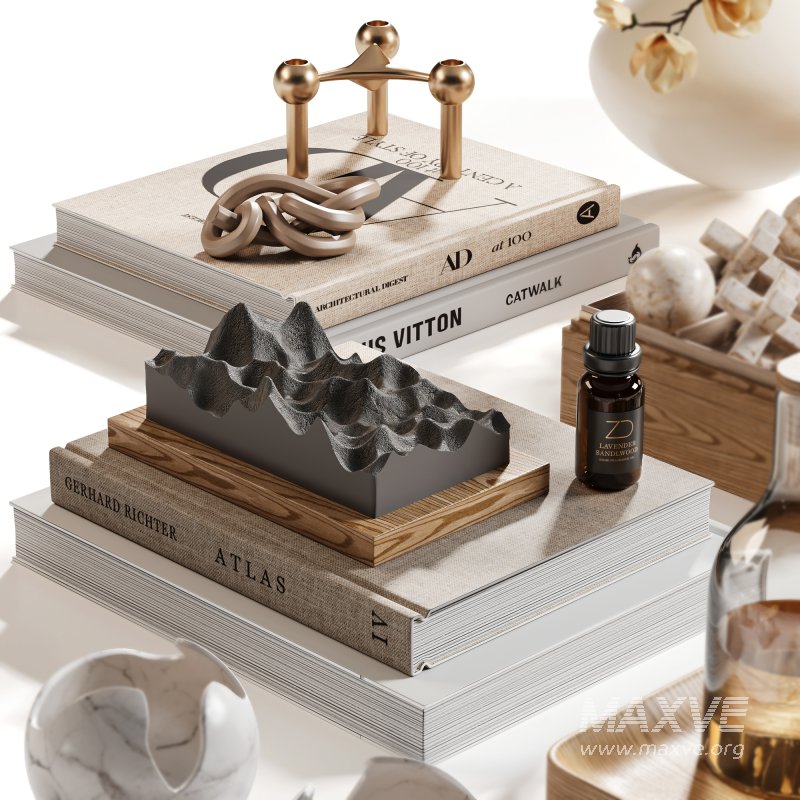 Golden Stillness Tabletop Styling with Magnolia - Image 7