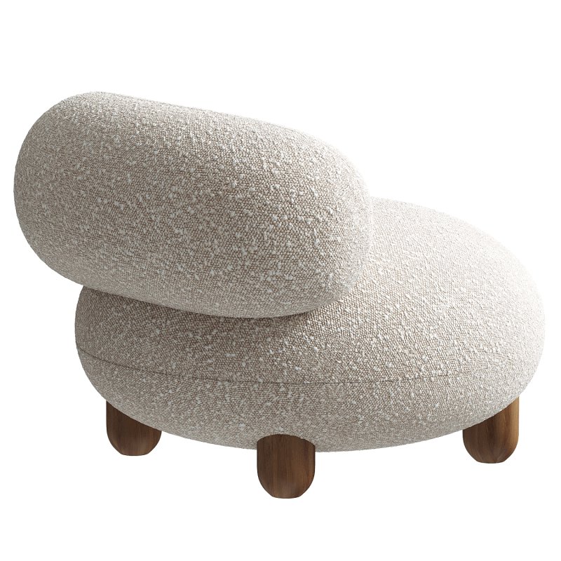 Modern Flock Lounge Chair by NOOM - Image 2