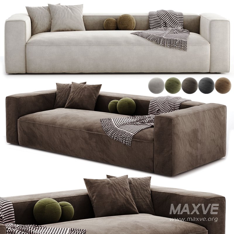 Bulky 2-sits sofa - Image 5