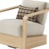 Sonoma Outdoor Teak Swivel Chair - Thumbnail 6