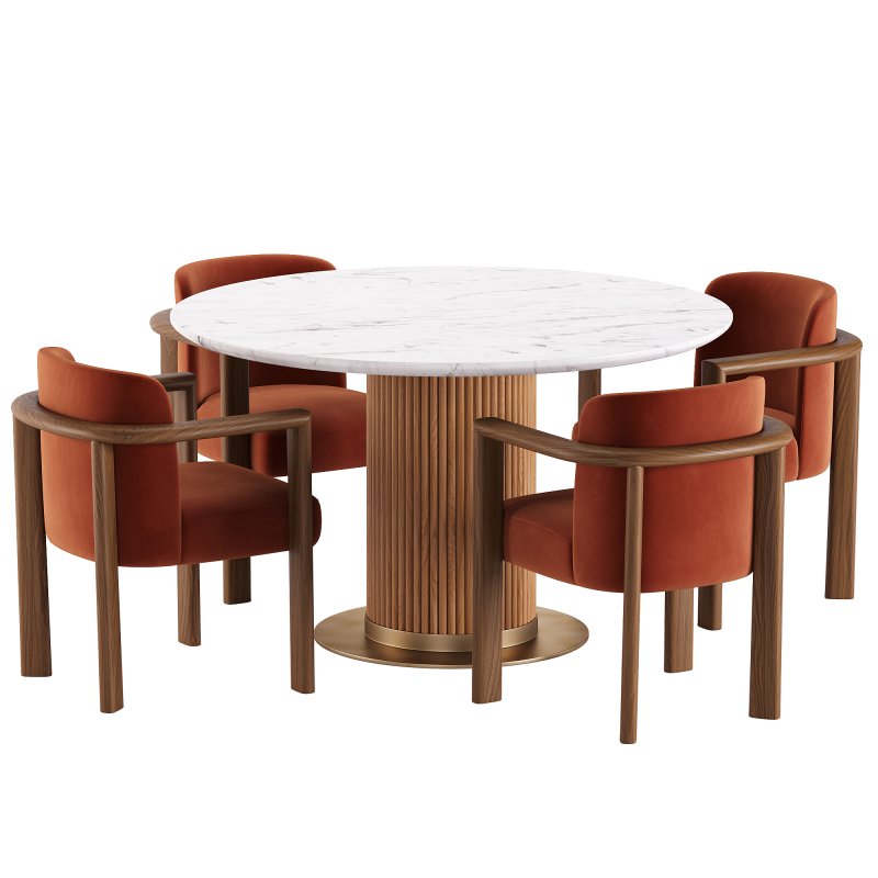 Aria Chair and Murcell Round Table - Image 4