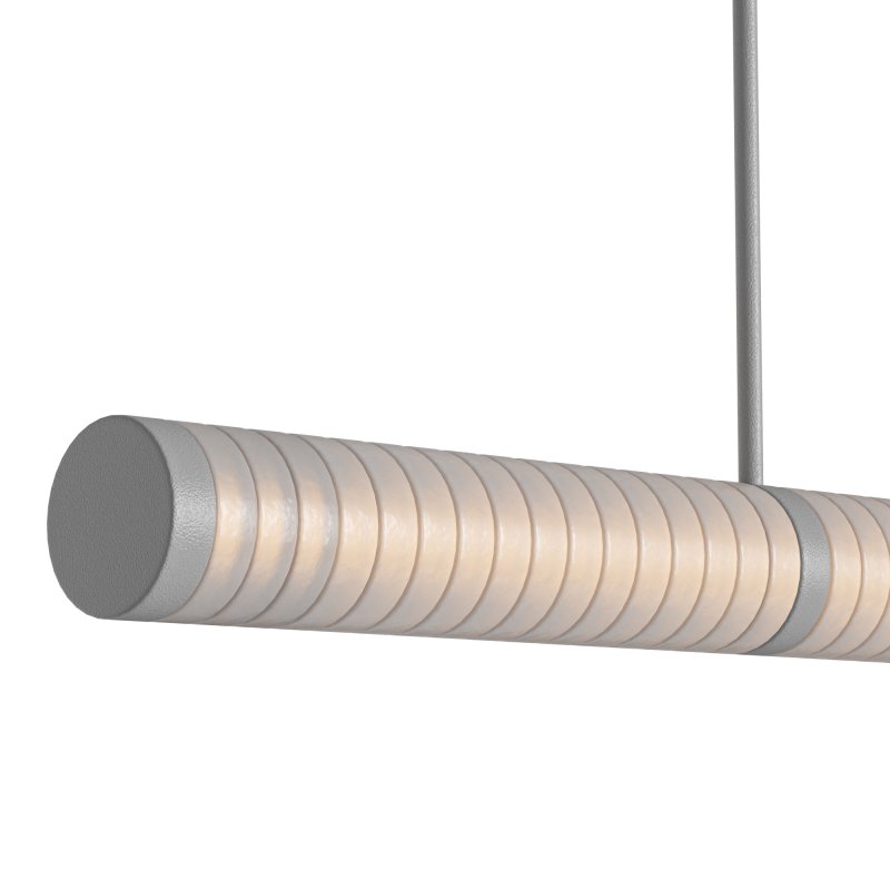 Galet Satin H Chandelier by HOLLY HUNT - Image 5