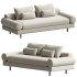 Retro Roll Arm Sofa set - Thumbnail 3