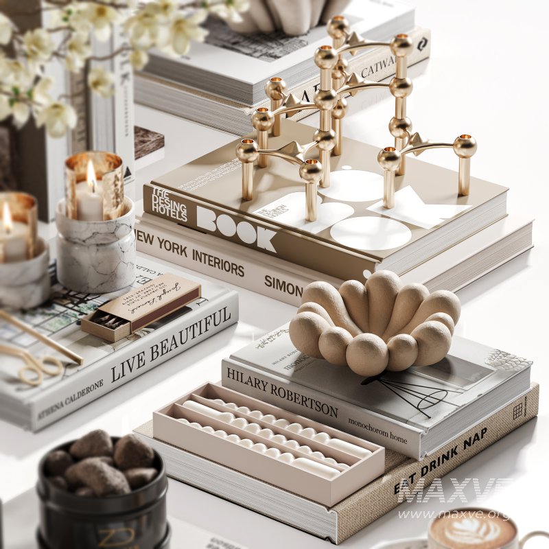 Organic_Forms_Tabletop_Styling_With_Magnolia - Image 3