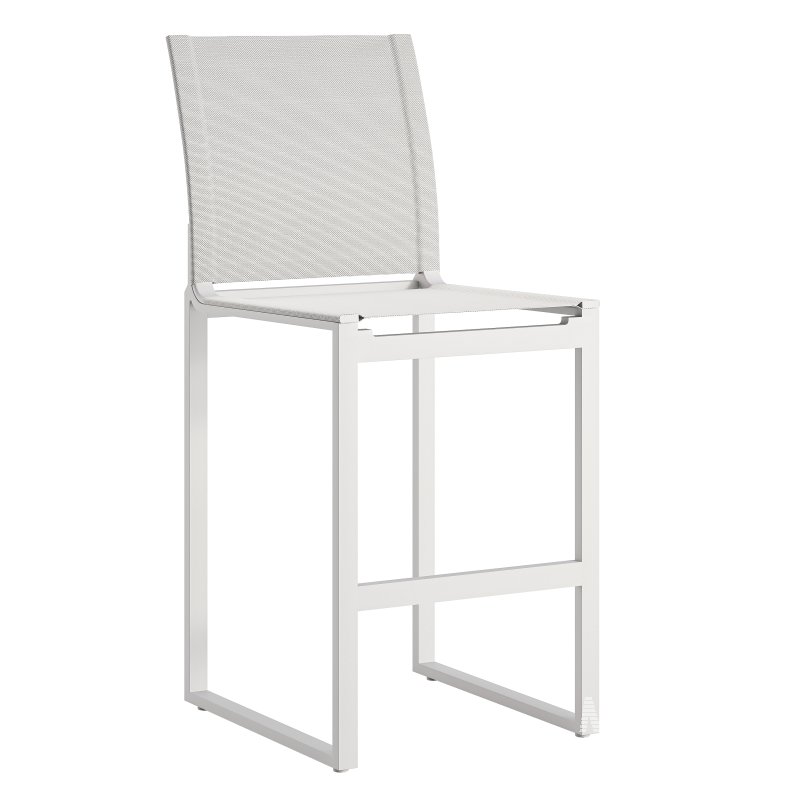 Hayman Aluminum Armless Bar & Counter Stool-Harbour - Image 2