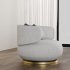 Comfy Round Lounge Chair with Cushions - Thumbnail 3