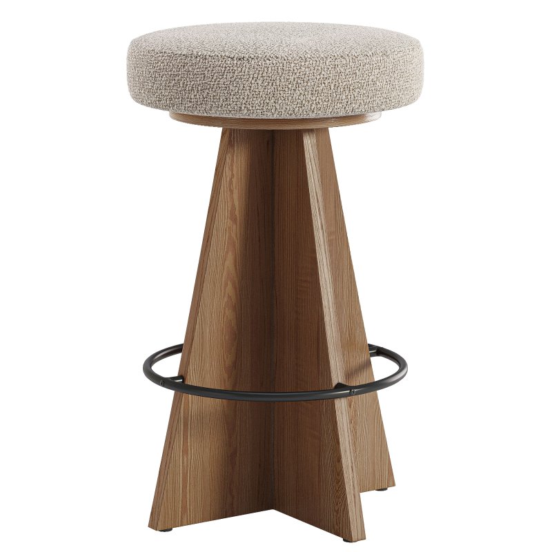 Damon Swivel Bar & Counter Stool-Fourhands - Image 2