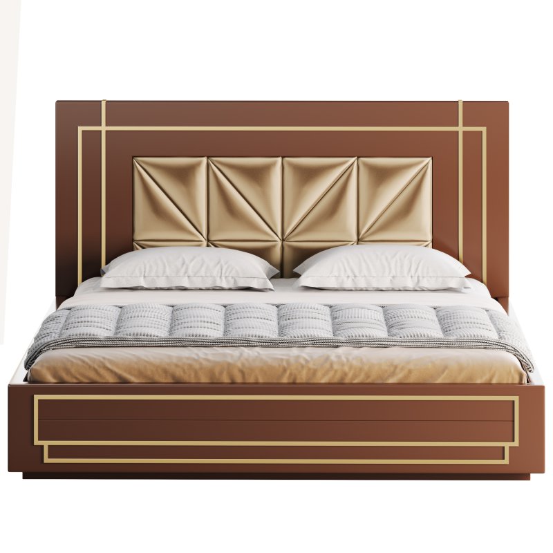 Timber Diamond Bed - Image 3