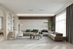 Modern living room and dining room interior scene - Thumbnail 2