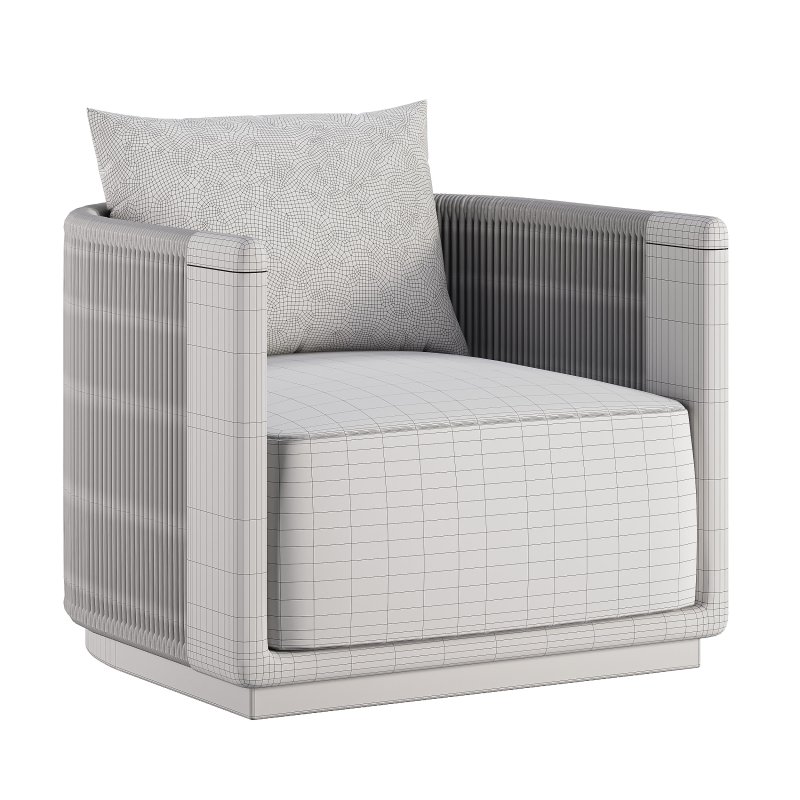 Palm Beach Teak Swivel Lounge Chair-Harbour - Image 7