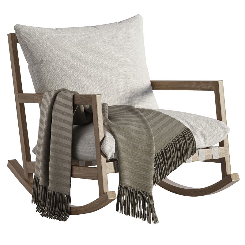 Aiken Outdoor Rocking Chair-fourhands - Image 1