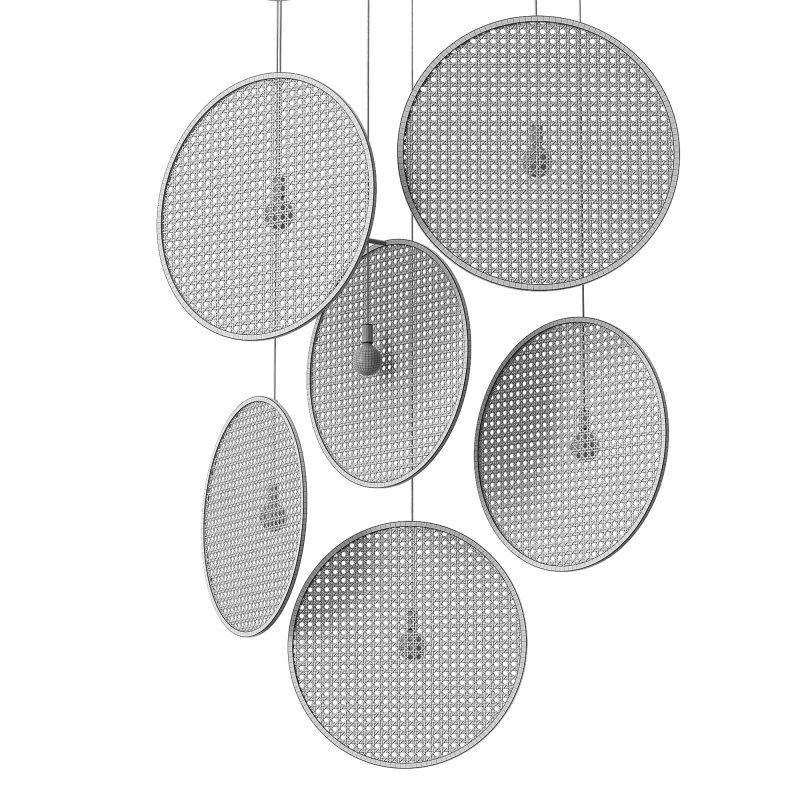 Japanese Style Zen Chandelier - Image 5