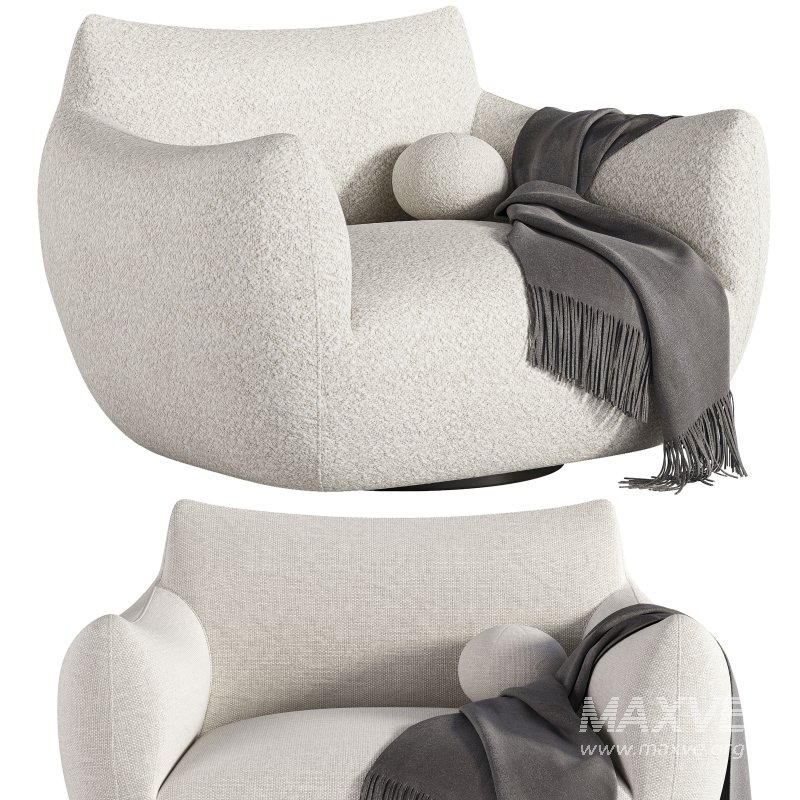 Margot Swivel Chair-fourhands - Image 1