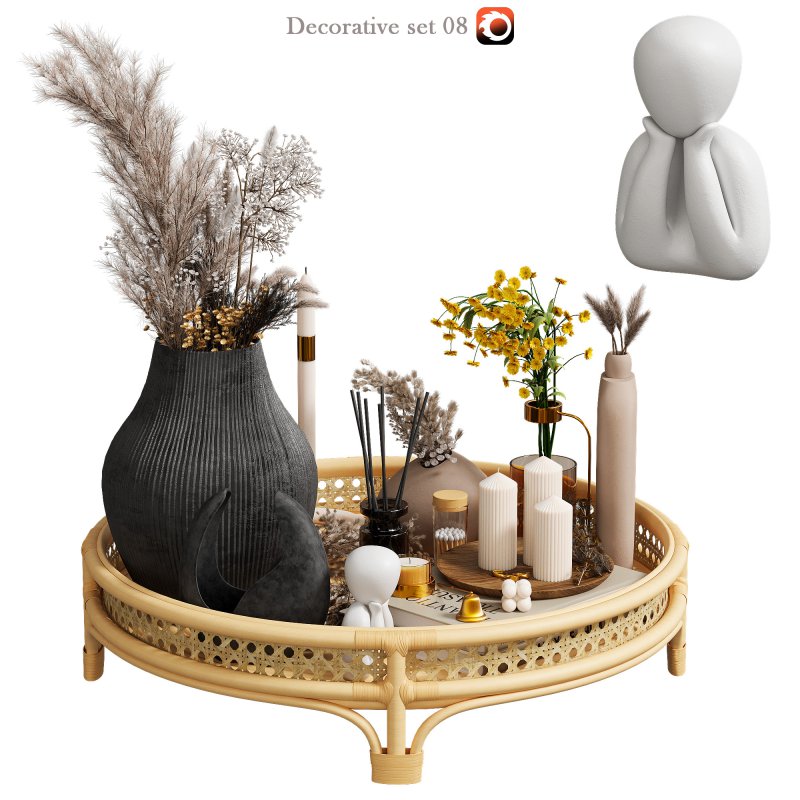 Decorative set 08 - Image 3