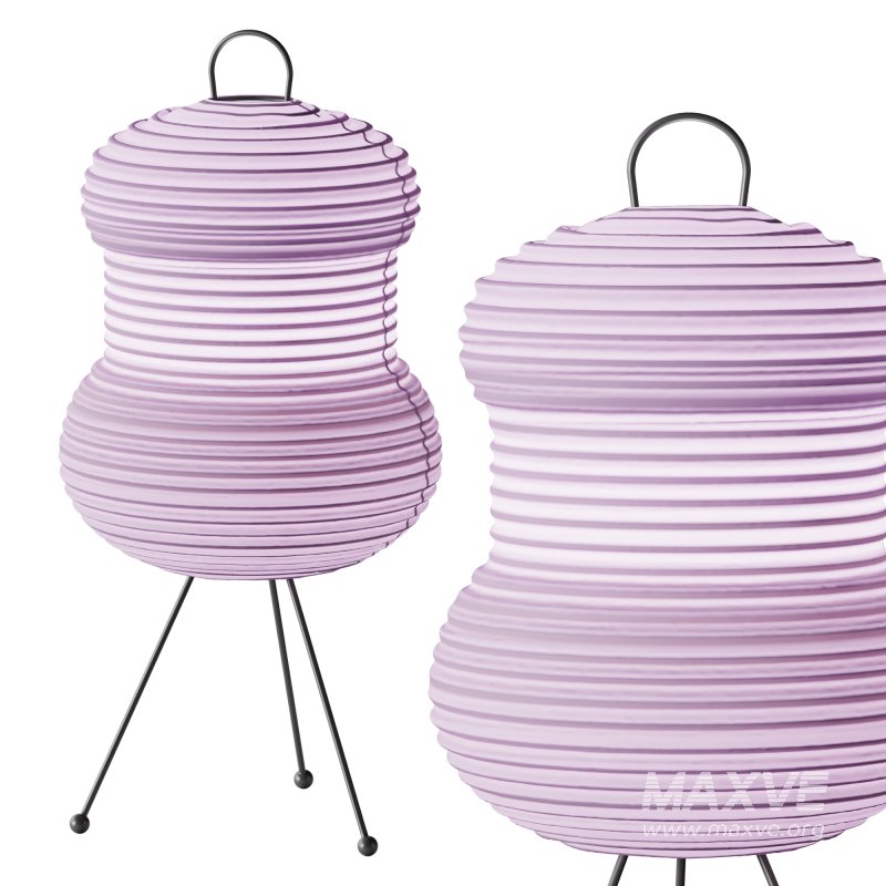 Japanese Noguchi Inspired Table Lamp - Image 8