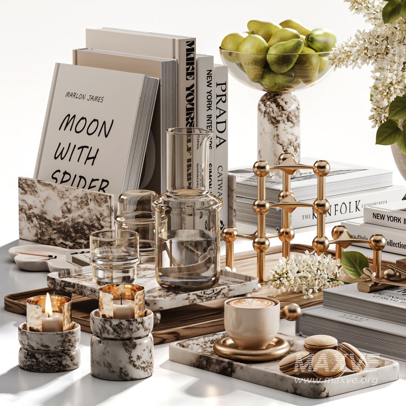 White Lilac and Pear Tabletop - Image 6