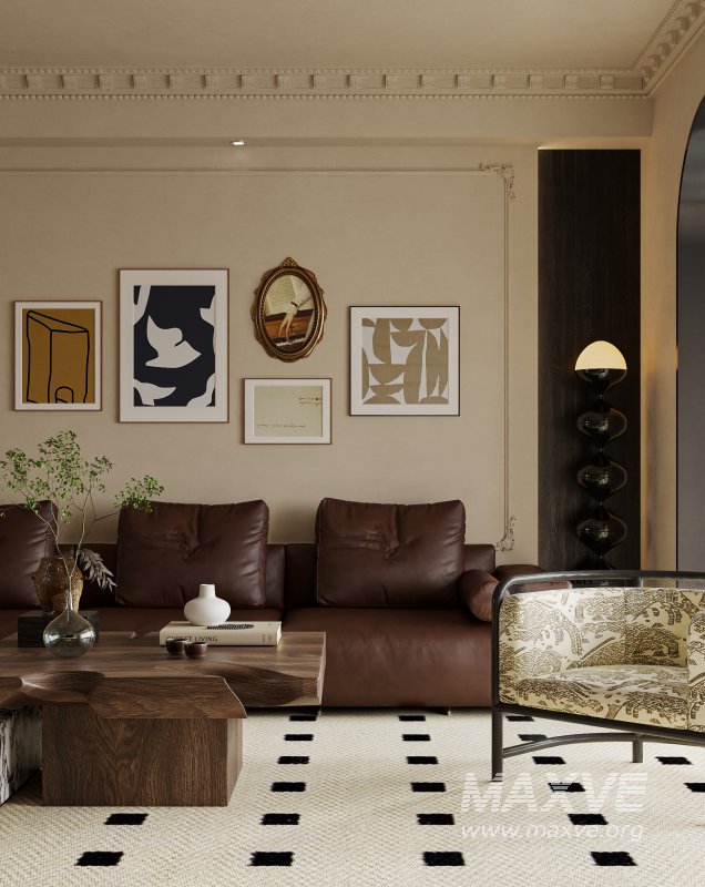 Luxurious living room and dining room kitchen - Image 8