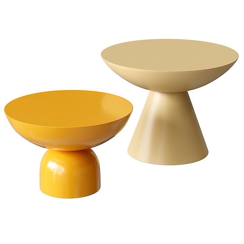 Metal side table set by Celise from Mica Decorations - Image 4