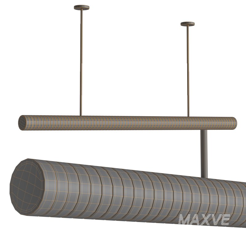 Galet Satin H Chandelier by HOLLY HUNT - Image 7