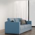 Blue Seater Sofa with Cushions - Thumbnail 5