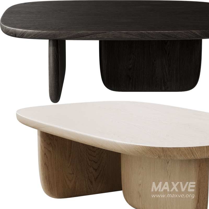 Litfad Scandinavian Coffee Table - Image 4
