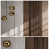 Headboard wood and concrete 3d Wall Panel 03 - Thumbnail 1