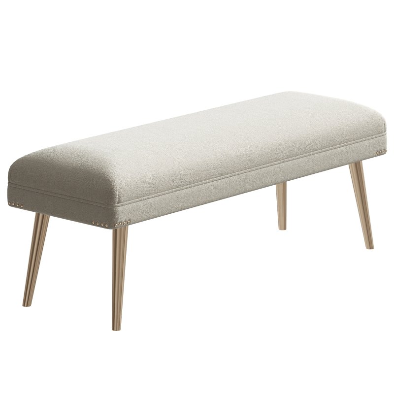 Ivory Glamorous Bench - Image 1