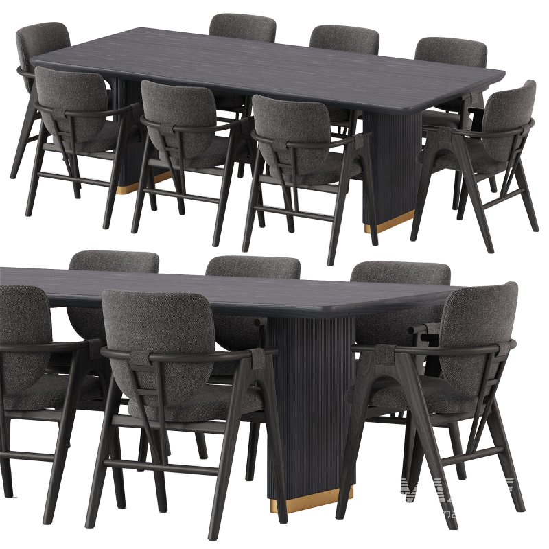 Rowanoke Armchair and Kalla Table - Image 5