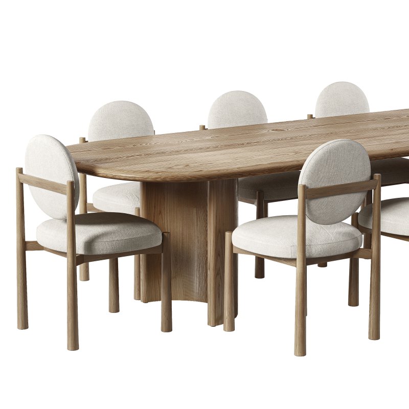 Truett Dining Chair and Paden Dining Table-luluandgeorgia - Image 5